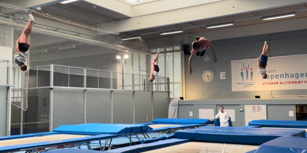 Københavns Trampolinklub - Trampolinspring i København