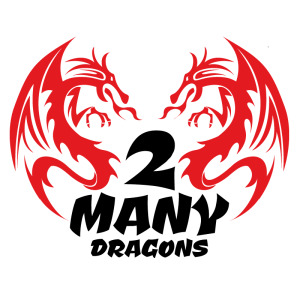 2 Many Dragons logo