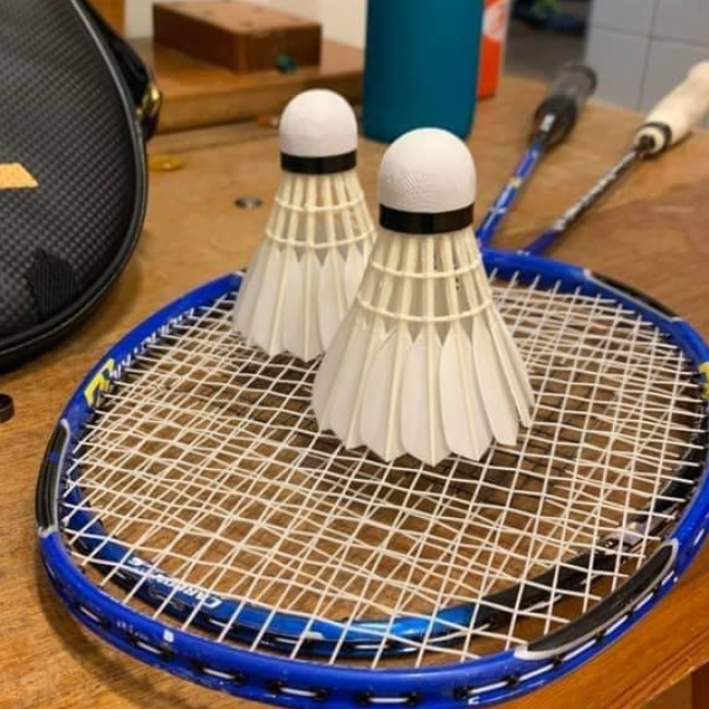 Det grå Guld- badminton motionister tryout image