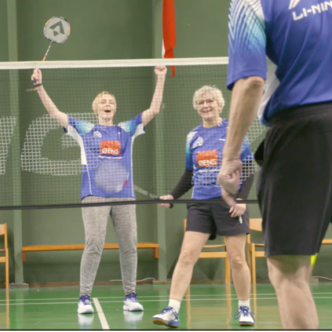 60+ Badminton, Fredag formiddag, alle niveauer tryout image