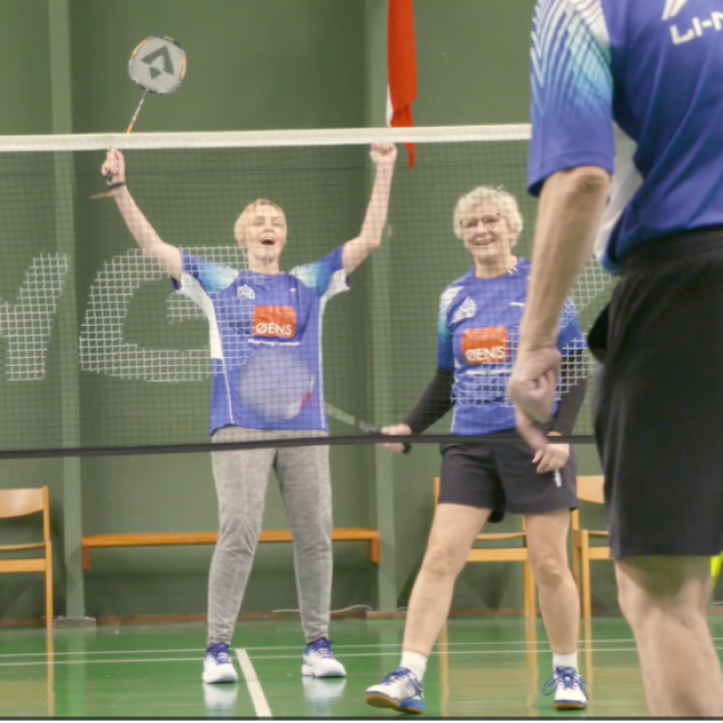 60+ Badminton, Onsdag formiddag, alle niveauer tryout image