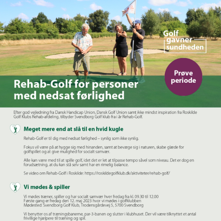 Rehab-Golf for personer med nedsat førlighed tryout image
