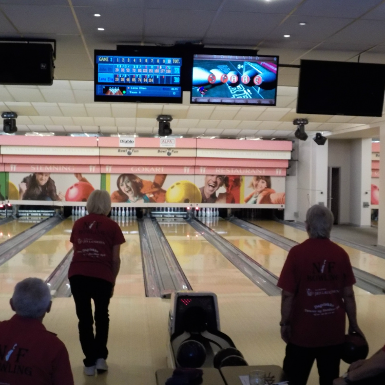 Bowling for pensionister og ældre tryout image