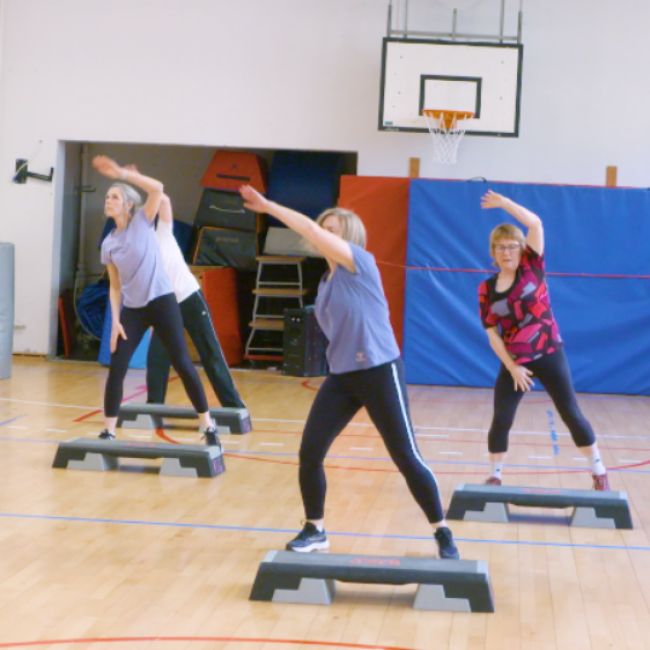 Motion på Stepbænk for kvinder 40+ tryout image