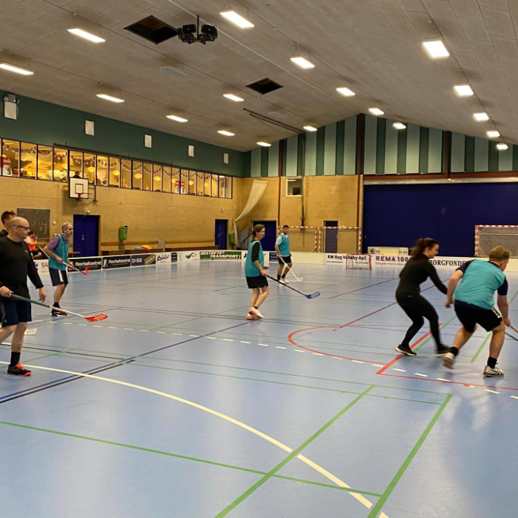 Floorball for Motionsherre tryout image
