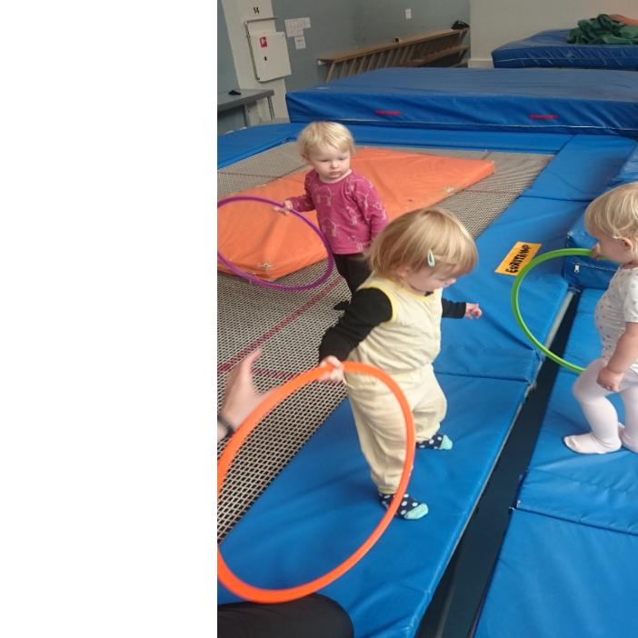 Trampolin for de mindste tryout image
