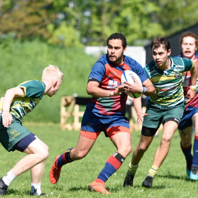 Rugby - en sjov kontaktsport med godt kammeratskab tryout image