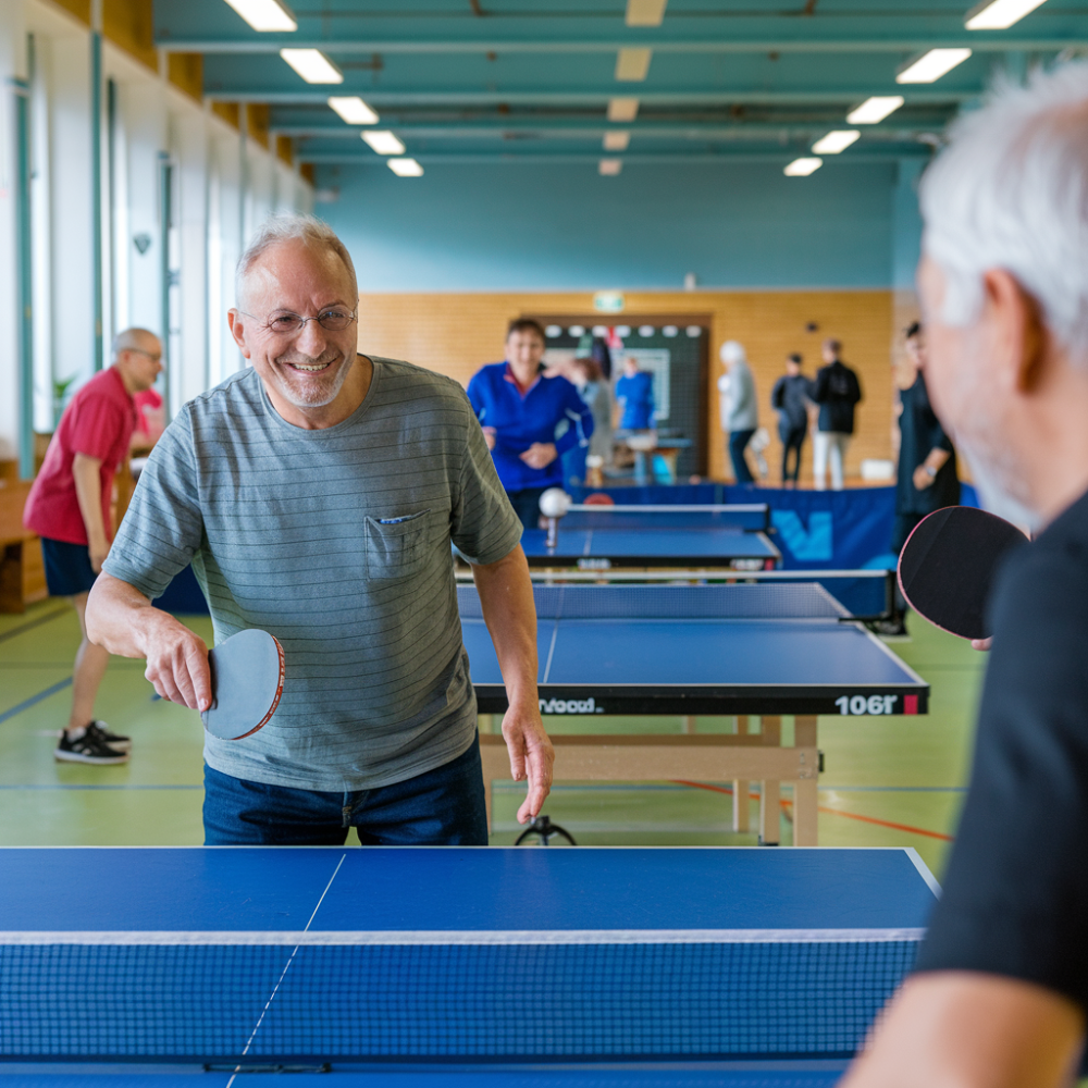 Bordtennis & hygge for veteraner (60+ år) tryout image