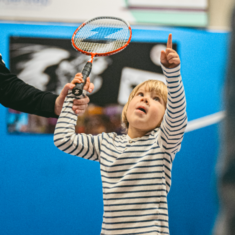 Badminton - 4-6 årige - Forældre/Barn tryout image