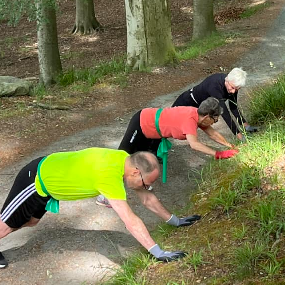 Træning i skoven