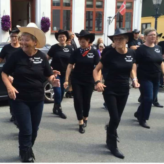 Line dance for let-øvet