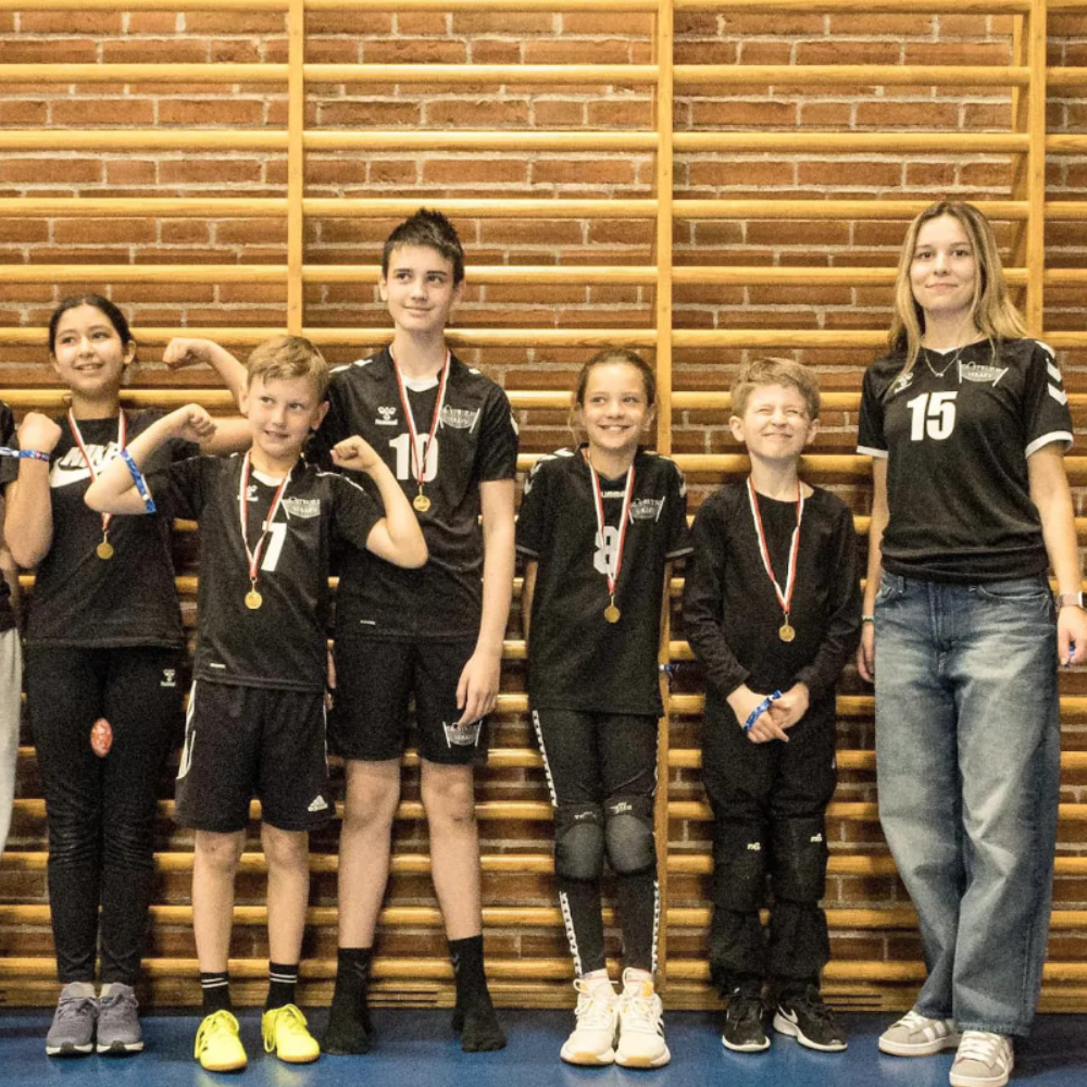 Volleyball for børn fra 4. til 6. Klasse