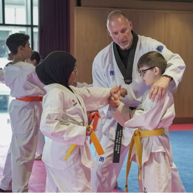 Taekwondo - 8 - 11 år Begynder tryout image