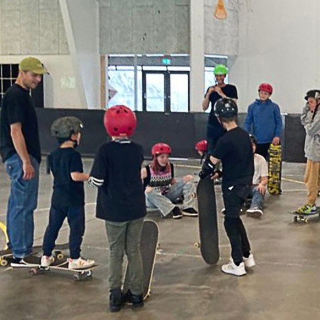 Skateboard for letøvede (7-9 år) Ørestad ØS62 tryout image