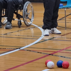 Boccia for voksne med særlige behov
