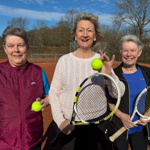Tennis for 60+'ere 