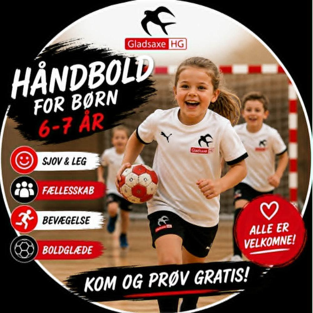 Håndbold for 6-7 år. 