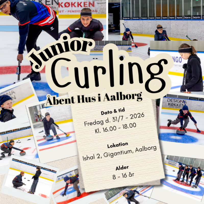 Junior Curling Åbent Hus