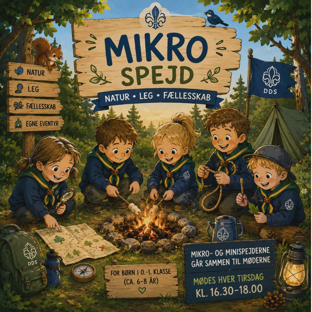MikroSpejd 0. - 1. klasse (6-8 årige)