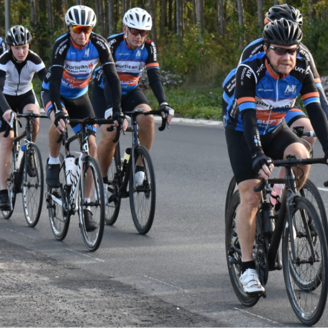 Cykling på racercykel - i roligt tempo tryout image