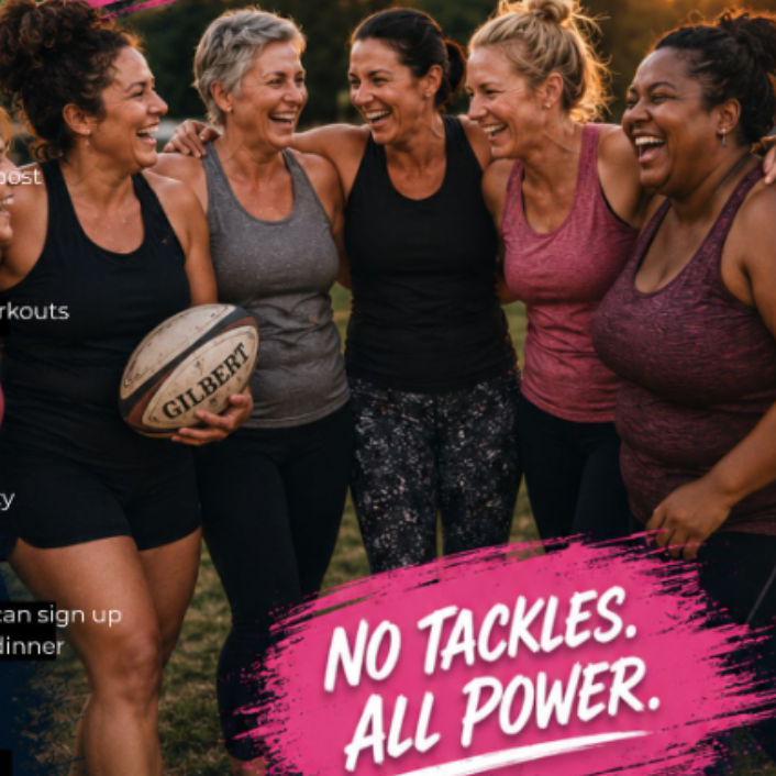 Rugby-inspired fitness for women 35+