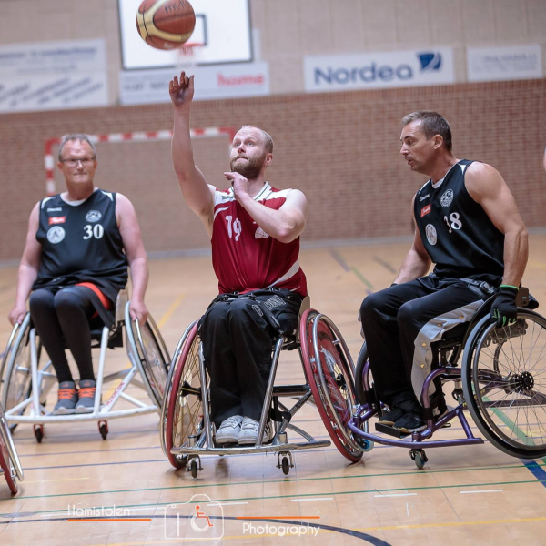 Kørestolsbasket tryout image