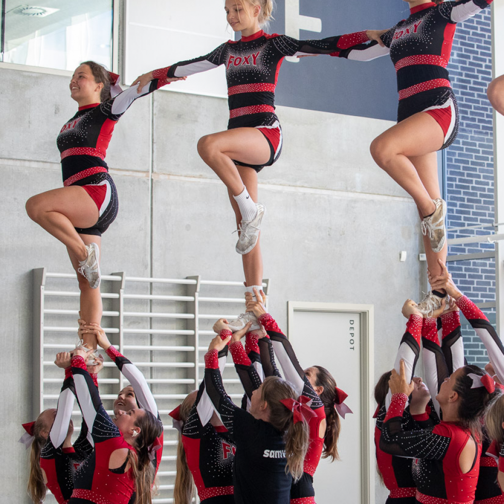 Senior cheer konkurrence tryout image