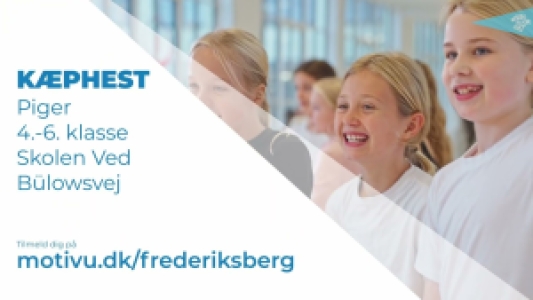 Kæphest for piger i 2.-6. klasse