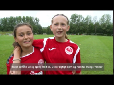 Fodboldtræning for piger - alder 12-13 år