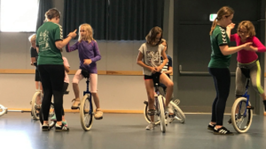 Unicykling for alle aldre og niveauer - Lær at cykle på ethjulet cykel