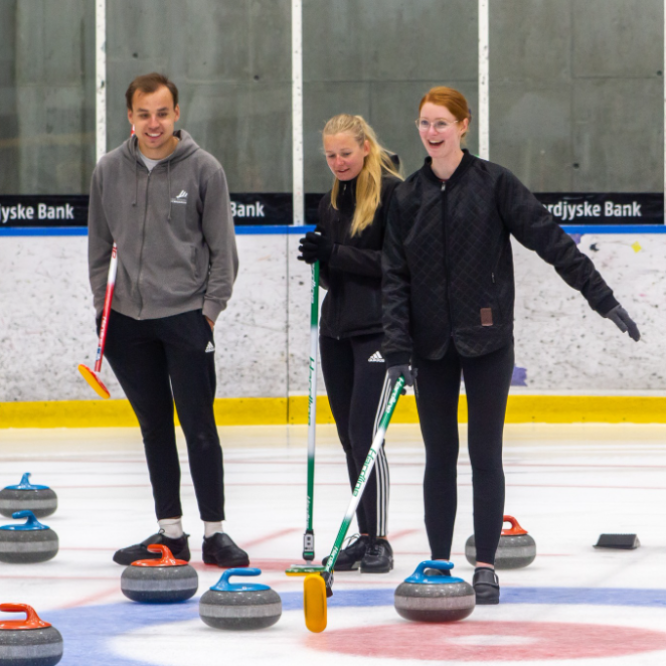 Try-out curling 